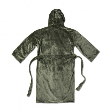 Logotrade ärikingi foto: VINGA Louis luksuslik plüüsist hommikumantel, suurus L-XL